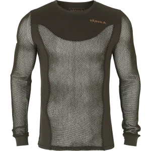 Base Mesh tröja med rund hals Shadow brown - Härkila